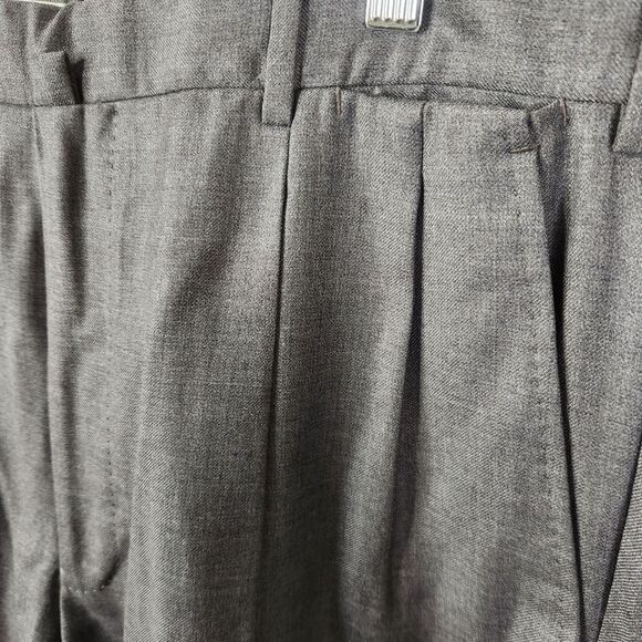 Incotex Mens 100% Wool Minimalist Neutral Dress Pants 38x31 - Picture 7 of 8